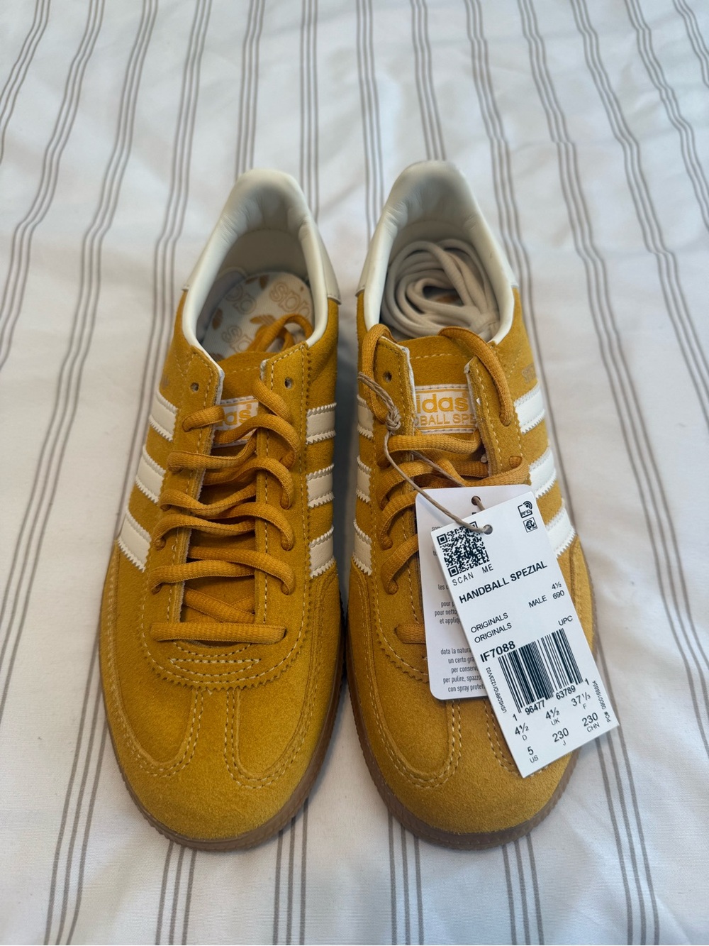 Adidas Handball Spezial Sneakers - Mustard